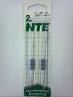 13 Ohm 2 Watt Metal Oxide Film Resistor (2Pk) 2% Tolerance