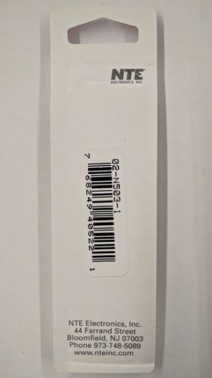 02-N503-1 Thermistor NTC 50K Ohm, Radial,B Value=4200 (5Pk)