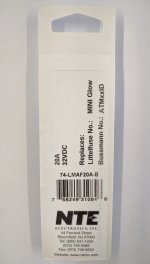 20 Amp Yellow (ATM) Lighted Mini-Blade Fuse 32V (5Pk)Fast Acting