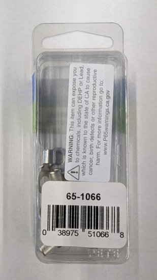Ring Terminal Non-Insulated 12-10Awg #10 Stud (8Pk)
