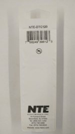 Disc Thermostat 122°F/50°C 15A 125V Close on Rise