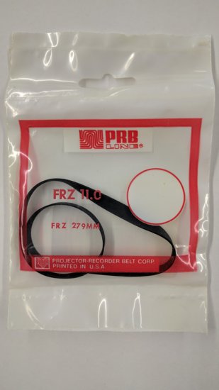 FRZ11.0 Flat Rubber Belt 11.0\" IC, .236\" CS, .025\" WallThickness