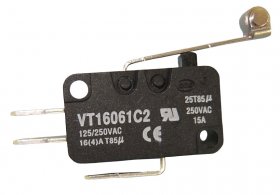 Mini Snap/Roller Lever SPDT 15A-125/250VAC