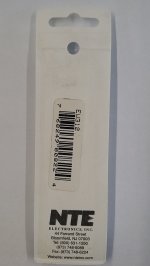 12K Ohm, 1/8W, 2% Metal Film Flameproof Resistor (6Pk)