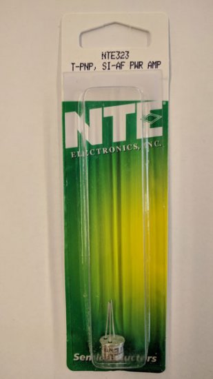 NTE323 T-PNP, Si, AF Power Amp (Compl to NTE324)