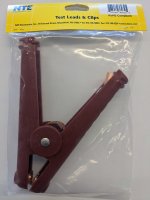Fully Insulated 500A Heavy Duty Clamp Red