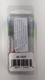 Ring Terminal Insulated 22-18Awg 1/4" Stud (10Pk) Red Vinyl