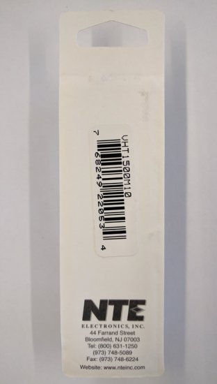 1,500uf 10V 105°C Radial Lead Electrolytic Capacitor