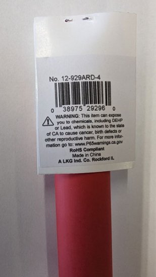 3/4" Red 48" Dual Wall 3:1 Polyolefin Heat Shrink w/Adhesive