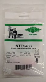 NTE5483 SCR, 200V 8A, TO-64