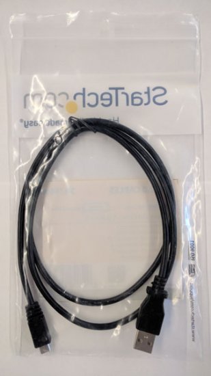 3Ft Micro USB Cable - A to Micro B
