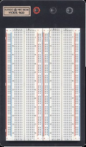 1660 Tie Point Breadboard w/3 Binding Posts