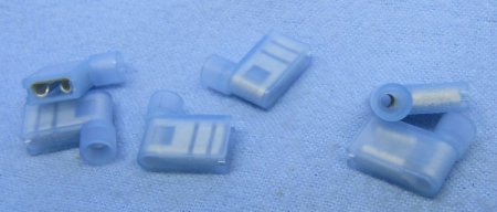 Flag Quick Connect Female Fully-Insulated 16-14Awg 0.250" (6Pk)