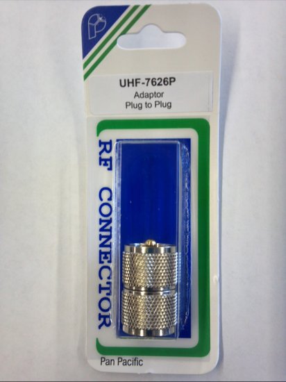 SO-239 Coupler, UHF Plug to UHF Plug