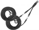 18Ft FireStik Co-Phase RG59A/U Coax Cable (2)Mini-UHF/FireRing