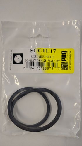SCC11.17 Square Belt 11.178" IC, .125" CS, .125" Wall Thickness