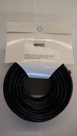 50Ft RG6/Quad w/Compression "F" Connector