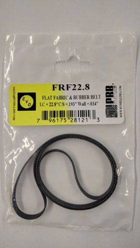 FRF22.8 Flat Fabric Rubber Mix Belt 22.8" IC, .193" CS, .034" WT