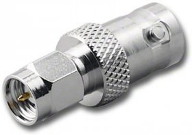 BNC Jack to SMA Plug Adapter