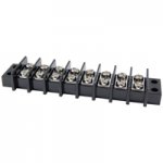 8-Pole 25Amp 300V Dual Row Terminal Block 11mm Pitch