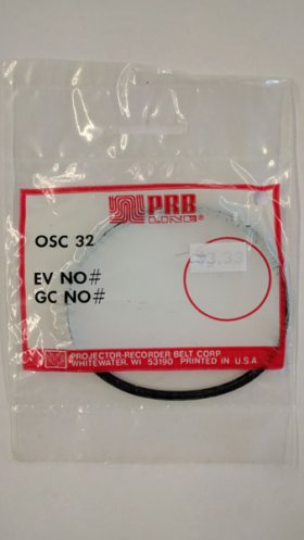 OSC32 Round Rubber Belt 8.585" IC, .139" Cross Section