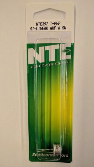 NTE397 T-PNP, Si, Power Amp, High Speed Switch (Compl to NTE396)