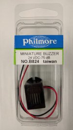 24VDC Mini Buzzer 75dB 15mA
