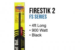 FirestikII 4Ft Tunable Tip CB Antenna (Black)