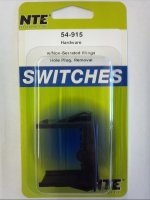 Removable Hole Plug for Auto/Marine Switches NTE