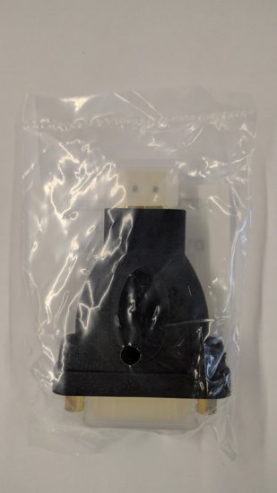 HDMI® Male to DVI-D Single Link Female Adapter