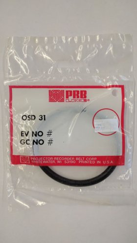 OSD31 Round Rubber Belt 7.?" IC, .21" Cross Section