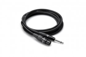 10Ft Pro Microphone Cable REAN XLR3F to 1/4in TS