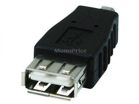 USB 2.0 A Female/Mini 4 pin (B4) Male Adapter