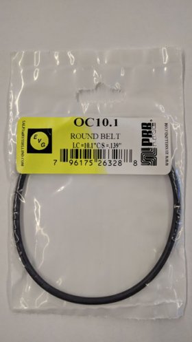 OC10.1 Round Rubber Belt 10.1" IC, .139" Cross Section