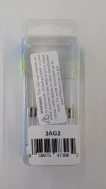 2 Amp 3AG Glass Fuse (5Pk) Fast Acting 1/4"x1-1/4"
