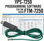 YPS-7250-USB Programming Software/USB-29F Cable Yaesu FTM-7250