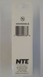 4,700uf 50V Axial Lead Electrolytic Capacitor