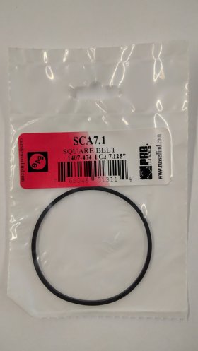 SCA7.1 Square Rubber Belt 7.125" IC