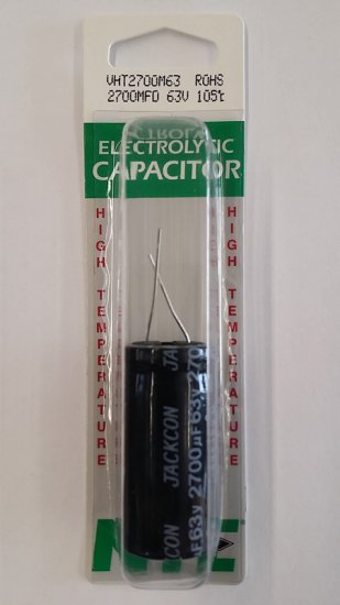 2,700uf 63V 105°C Radial Lead Electrolytic Capacitor