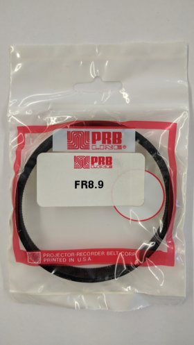 FR8.9 Flat Rubber Belt 8.8" IC, 0.34" CS, 0.101" Wall Thickness
