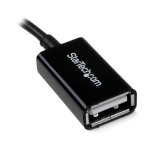 5in Micro USB to USB OTG Host Adapter M/F