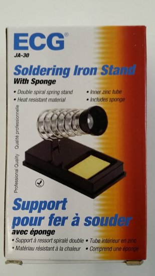 Soldering Iron Holder with Sponge