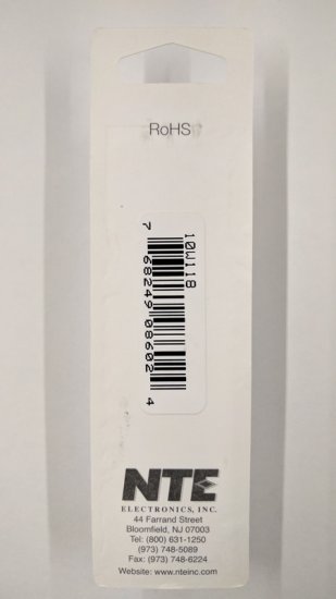 180 Ohm 10W Cerment Power Wirewound Resistor (2Pk) 5% Tolerance