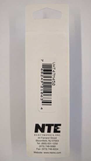 47uf 450V 105°C Radial Lead Electrolytic Capacitor