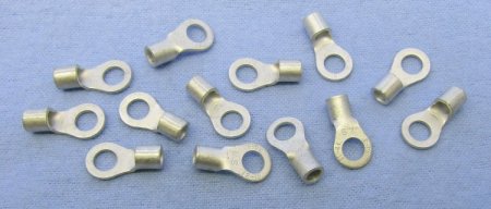 Ring Terminal Non-Insulated 12-10Awg #10 Stud (8Pk)