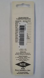 910K Ohm, 1/8W, 2% Metal Film Flameproof Resistor (6Pk)