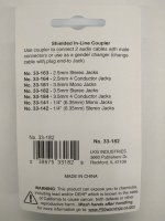 (3.5mm) 1/8" Stereo Coupler Jack-Jack Metal Body