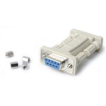 DB9 RS232 Serial Null Modem Adapter - F/F