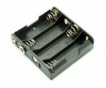 4 "AA" Battery Holder (9-Volt Snap)