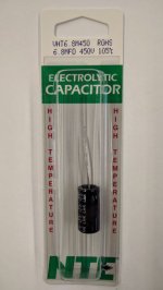 6.8uf 450V 105°C Radial Lead Electrolytic Capacitor